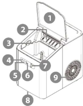 Teesa Easy Ice TSA5009 - DESCRIPTION DU PRODUIT - 1