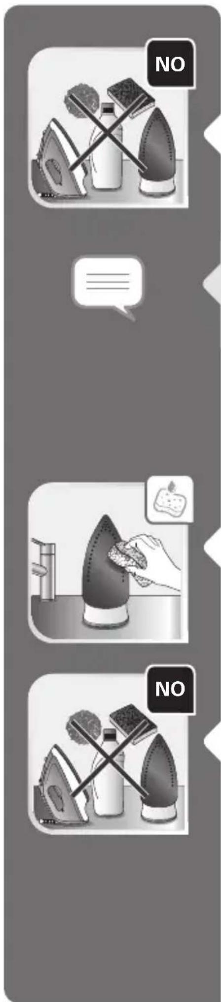 TEFAL Access FV1534 - Descaling the steam chamber (once per month) - 1