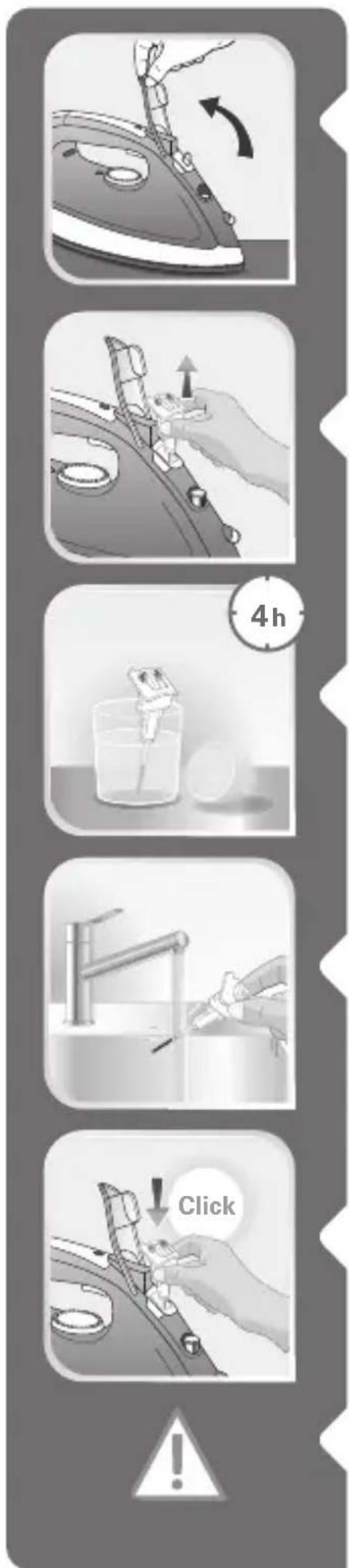 TEFAL Access FV1534 - Storing your iron - 1