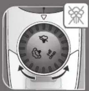 TEFAL Steam Essential FV1033 - Adjusting the temperature and steam - 3