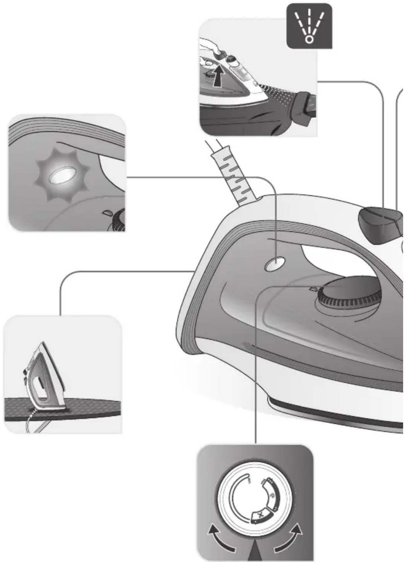 TEFAL Steam Essential FV1033 - INSTRUCTIVO DE OPERATION - 2