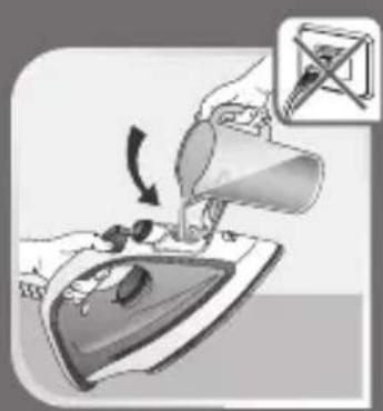 TEFAL Steam Essential FV1033 - Filling the water tank - 1