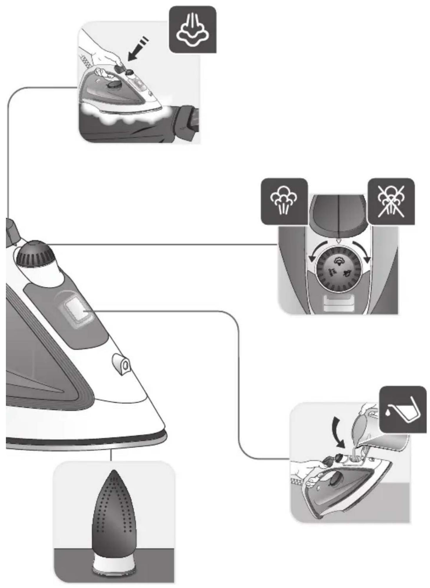 TEFAL Steam Essential FV1050X0 - 3
