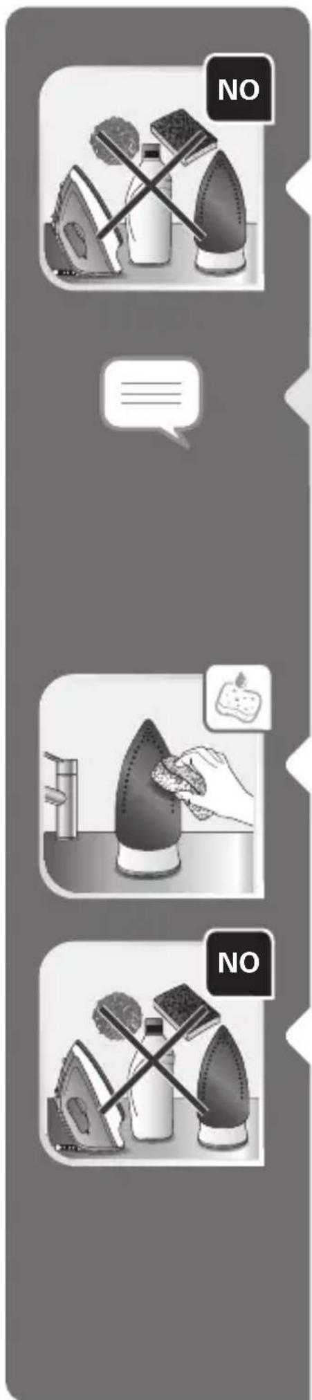 TEFAL Access Glide FV1572 - Faites un auto-nettoyage - Self Clean (Une fois par mois) - 1