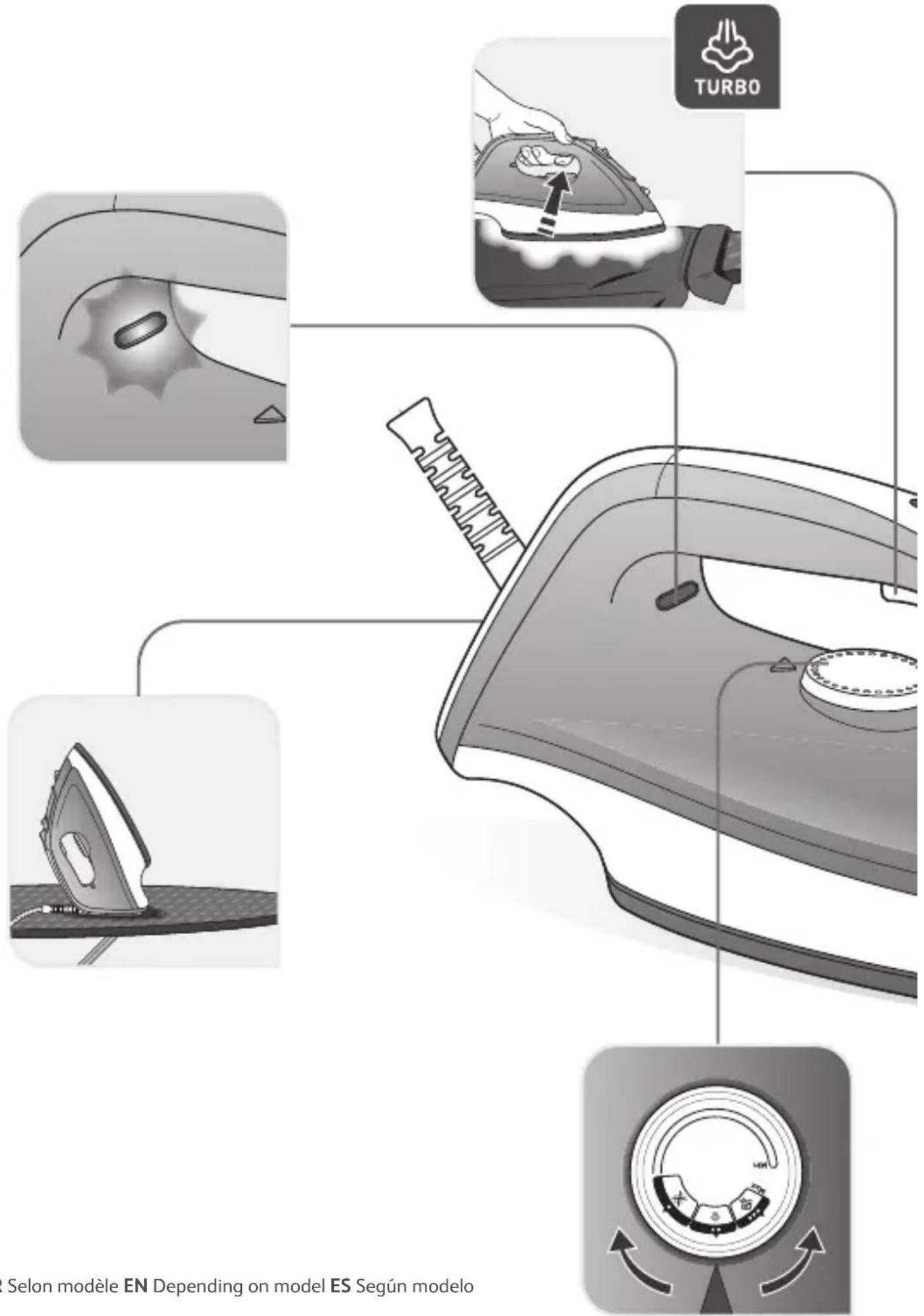 TEFAL Access Glide FV1572 - INSTRUCTIVO DE OPERACION - 5