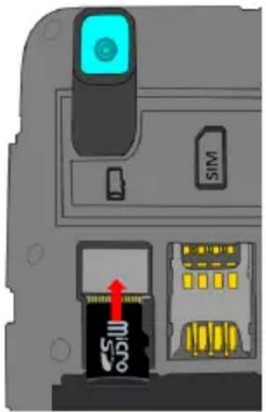 NGM You Color M502 - Inserting the battery - 2