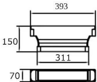 AMICA DHKI 752 880 C - SET CIJEVI ZA INDUKCIJSKU PLOČU S ISPUŠNIM SUSTAVOM - 11