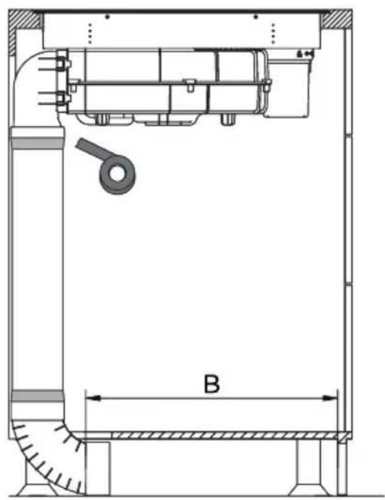 AMICA DHKI 752 880 C - Sada potrubí pro indukční varnou desku s odsavačem - 1