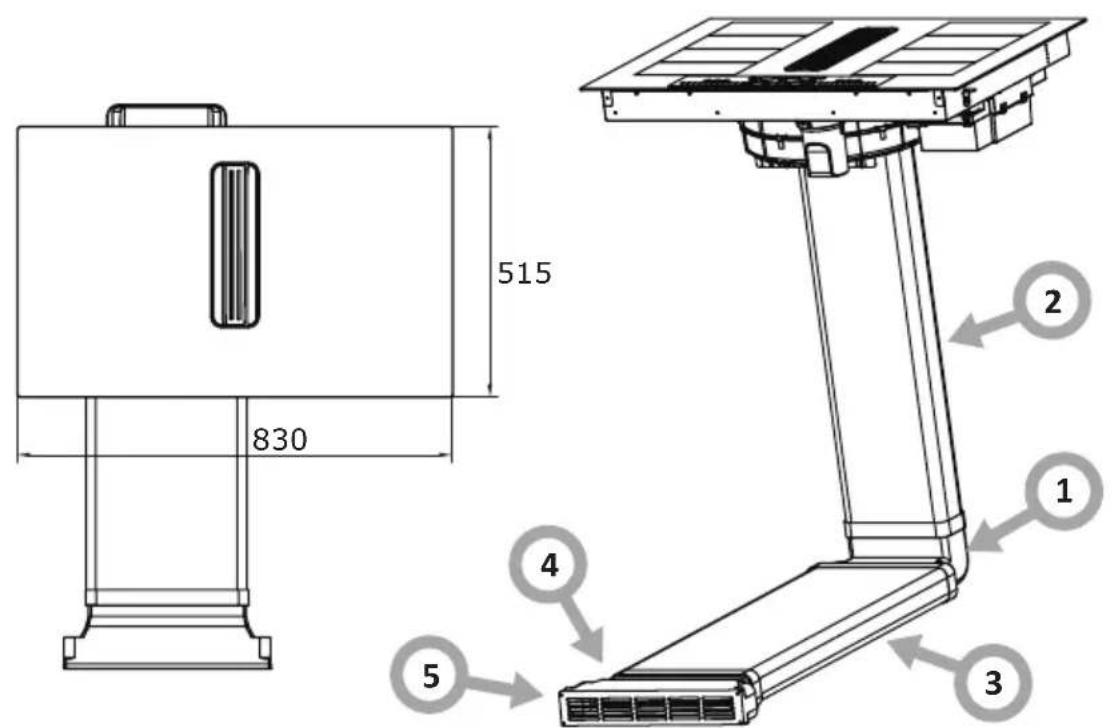 AMICA DHKI 752 880 C - LUFTFÜHRUNGSSET - 3