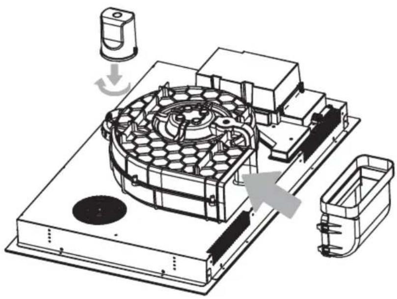 AMICA DHKI 752 880 C - Einbau für den Umluftbetrieb - 1
