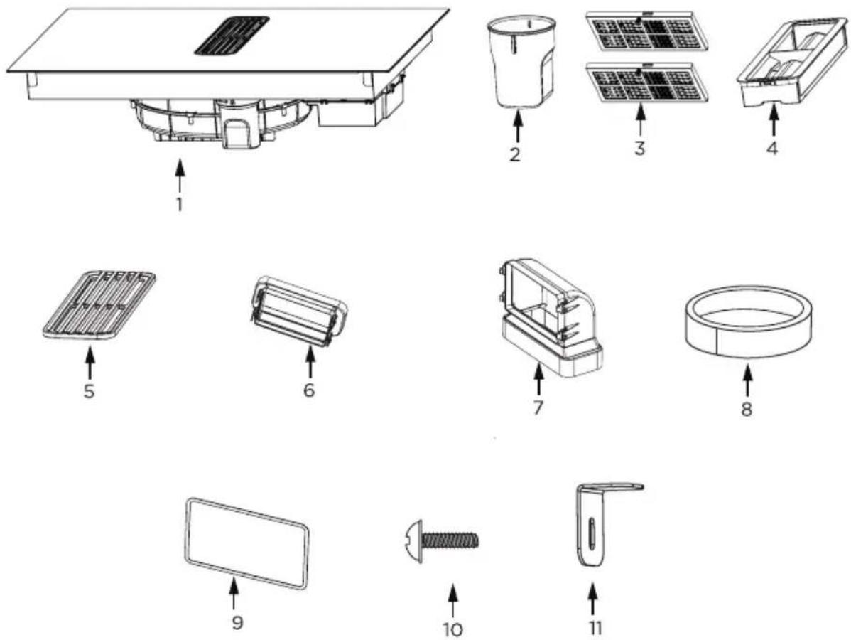 AMICA DHKI 752 880 C - Packungsinhalt - 1
