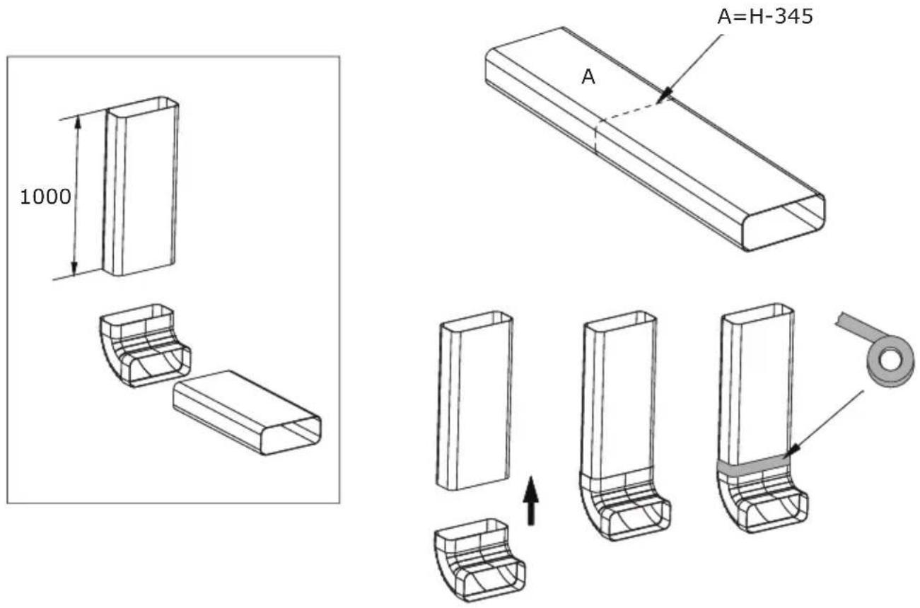 AMICA DHKI 752 880 C - Installatie in absorberstand (luchtrecirculatie) - 4