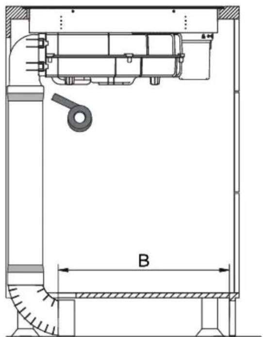 AMICA DHKI 752 880 C - Buizenset voor inductiekookplaat met afzuiger - 1