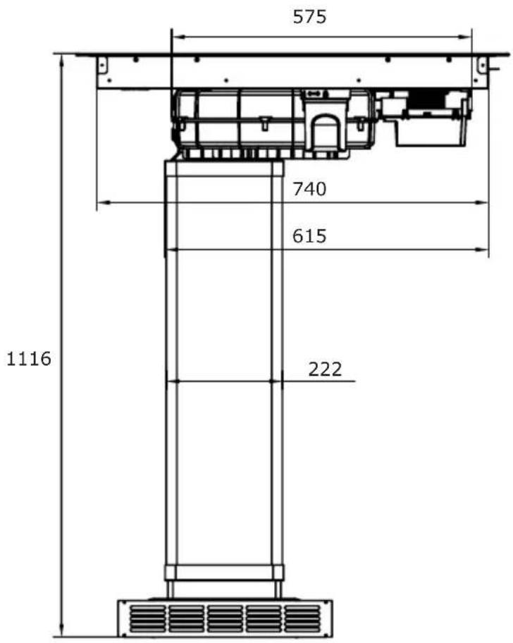 AMICA DHKI 752 880 C - Montage des Luftkanal Sets - 4