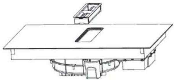 AMICA DHKI 752 880 C - Clean the grille - 1