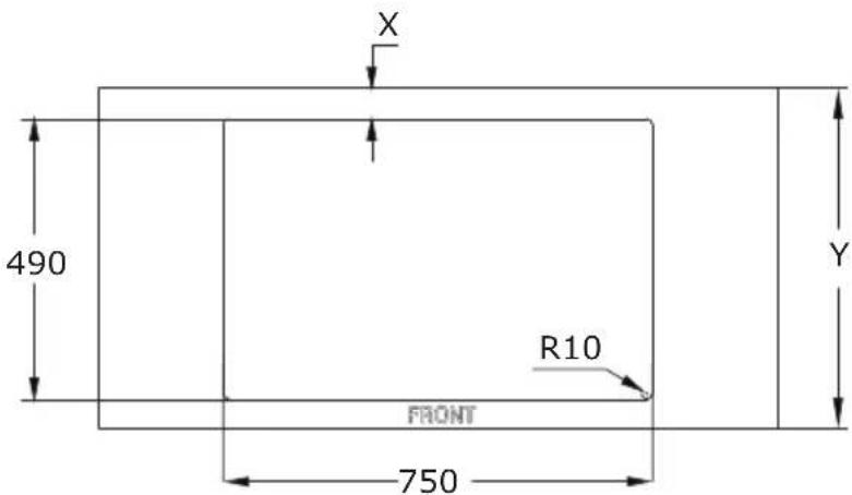AMICA DHKI 752 880 C - Standard installation - 1