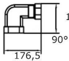 AMICA DHKI 752 880 C - KIT DE CONDUITS POUR PLAQUE À INDUCTION AVEC EXTRACTEUR - 1