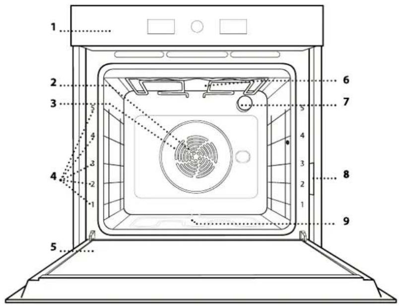 WHIRLPOOL WOI4S8HM0SXA - TUOTTEEN KUVAUS - 1