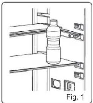 SHARP SJ-FBA05DTXLE-EU - Estante de Cristal Ajustable (En algunos modelos) - 1