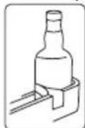 SHARP SJ-FBA05DTXLE-EU - The Bottle Holder (In some models) - 1