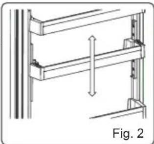 SHARP SJ-FBA05DTXLE-EU - Adjustable Door Shelf (In some models) - 2