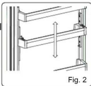 SHARP SJ-FBA05DTXLE-EU - Estante de puerta regulable (En algunos modelos) - 3