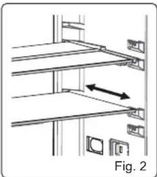 SHARP SJ-FBA05DTXLE-EU - Adjustable Glass Shelf (In some models) - 2