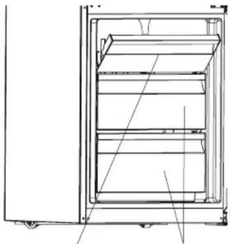 SHARP SJ-FBA05DTXLE-EU - Cassetti del congelatore - 2