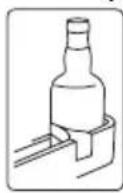 SHARP SJ-LC11CMXWE-EU - The Bottle Holder (In some models) - 1
