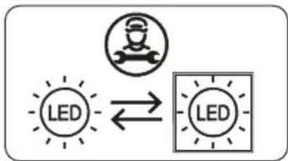 SHARP SJ-BE237E2XS-EU - Sostituzione dell'illuminazione LED - 2