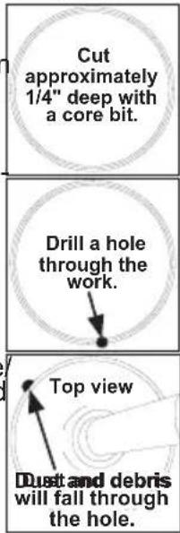 MILWAUKEE M18 Fuel 2718-20 - Drilling Large Diameter Holes with Core Bits - 1