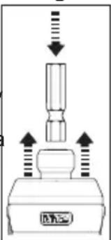MILWAUKEE M12 Fuel 3453-20 - Cómo Colocar y Desmontar Accesorios Portabrocas para destornillador hexagonal - 1