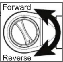 MILWAUKEE M12 2456-20 - Using the Forward/Reverse Toggle - 1