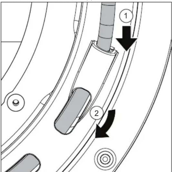 MILWAUKEE M12 Fuel 2519-21 - Replacing the Cable - 2