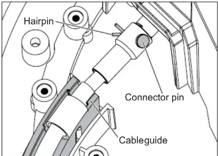 MILWAUKEE M12 Fuel 2519-21 - Repairing the Cable at Drive Shaft - 1