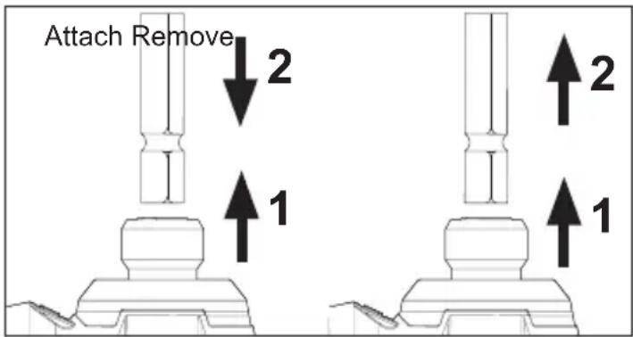 MILWAUKEE M12 3450-20 - Installing/Removing Hex Drive Chuck - 1