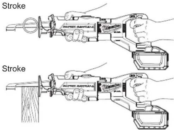 MILWAUKEE M18 Fuel SUPER SAWZALL - Removing Broken Blades from the Quik-Lok® Blade Clamp - 1