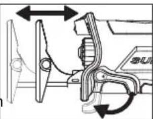 MILWAUKEE M18 Fuel SUPER SAWZALL - Ajuste de la zapata pivotante - 1