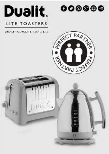 DUALIT Lite Jug 72000RF - LEIA TODAS AS INSTRUÇÉS - 1