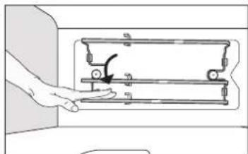 BAUKNECHT BCS7P8PHTSK - CÓMO EXTRAER Y VOLVER A COLOCAR LAS GUÍAS DE BANDEJAS - 3