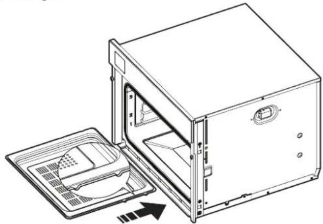 BAUKNECHT BCS7P8PHTSK - ISÄTNING AF DAMPBAKKEN - 1