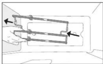 BAUKNECHT BCS7P8PHTSK - DÉPOSE ET REPOSE DES SUPPORTS DE GRILLE - 1