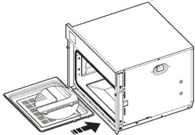 BAUKNECHT BCS7P8PHTSK - INSERTAR LA BANDEJA DE VAPOR - 1