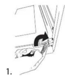 BAUKNECHT BCS7P8PHTSK - PULIZIA DEL VETRO INTERNO DELLA PORTA - 1