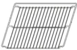 BAUKNECHT BCW7O7HTSK - GRILLE MÉTALLIQUE PLAQUE DE CUISSON PLAT CRISP - 1