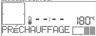 PRECHAUFFAGE 180°C