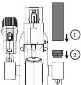 SHARP VC-SV12AEU-W - Lyuk lezáró lemezek - 2