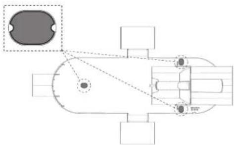SHARP VC-SV12AEU-W - Plăci de acoperire pentru găuri - 1