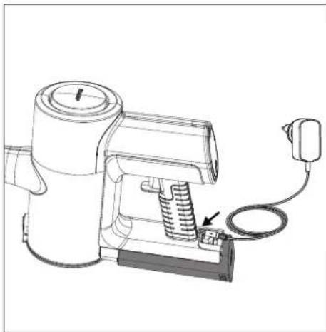 SHARP VC-SV12AEU-W - Charging the battery - 2