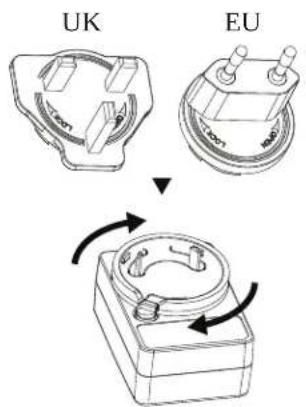 SHARP VC-SV12AEU-W - Muuttaminen adapterin verkkoyhteyden tyyppi - 2